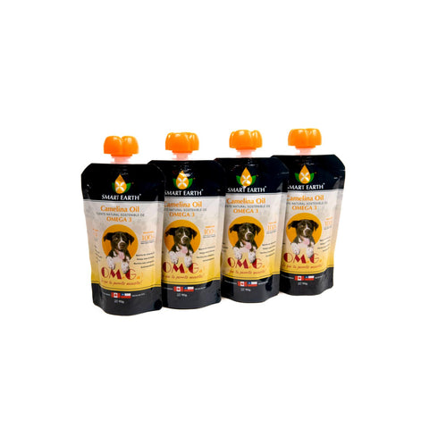 Omega 3 Smart Earth Camelina Oil para Caninos pack X4