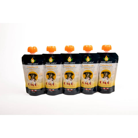 Omega 3 Smart Earth Camelina Oil para Caninos pack X5